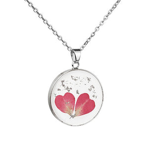 Pressed Flower Necklace