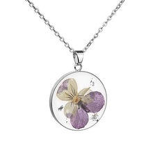 Pressed Flower Necklace