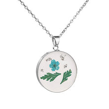 Pressed Flower Necklace