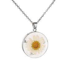 Pressed Flower Necklace
