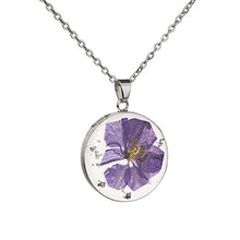 Pressed Flower Necklace