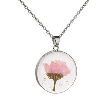 Pressed Flower Necklace