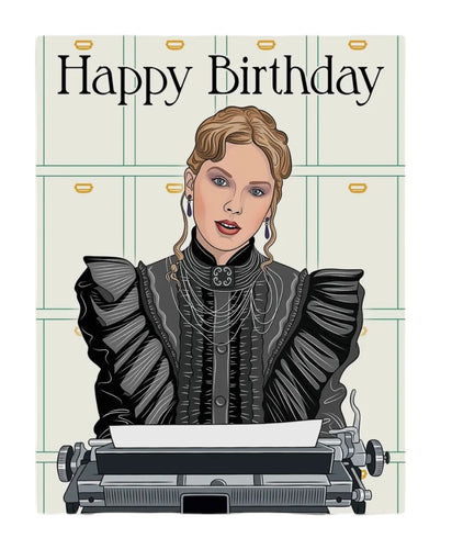 Taylor Tortured Poets Birthday Card