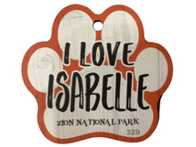 Paw Print "I" Names