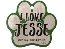 Paw Print "J" Names