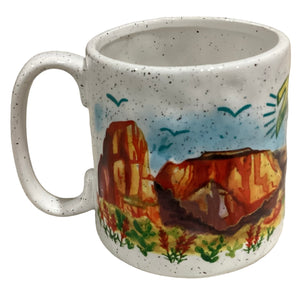 Zion Watercolor Dimple Mug