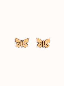 Butterfly Bamboo Earrings