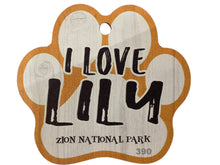 Paw Print "L" Names