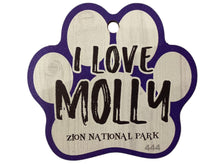 Paw Print "M" Names