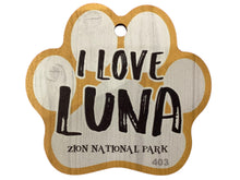 Paw Print "L" Names