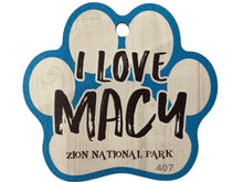Paw Print "M" Names
