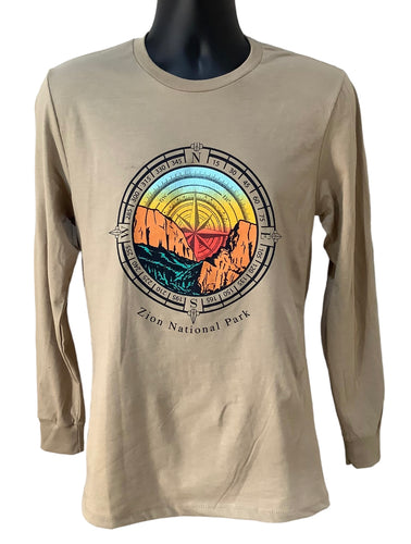 25% OFF SALE Compass Zion Long Sleeve Shirt*