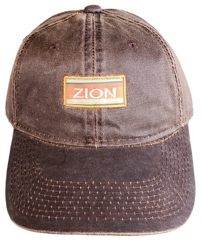 Zion Orange Patch Hat