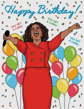 Oprah Happy Birthday Card