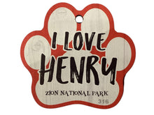 Paw Print "H" Names