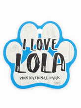 Paw Print "L" Names
