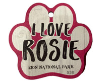 Paw Print "R" Names