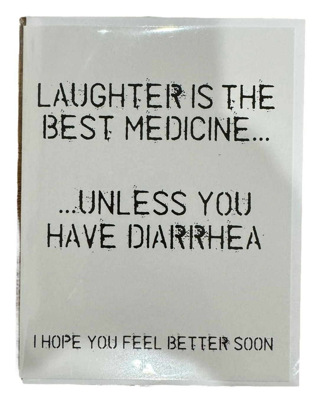 Best Medicine Greeting Card