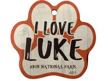 Paw Print "L" Names