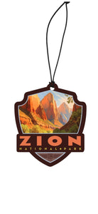 Zion Emblem Wood Ornament