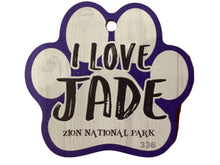 Paw Print "J" Names
