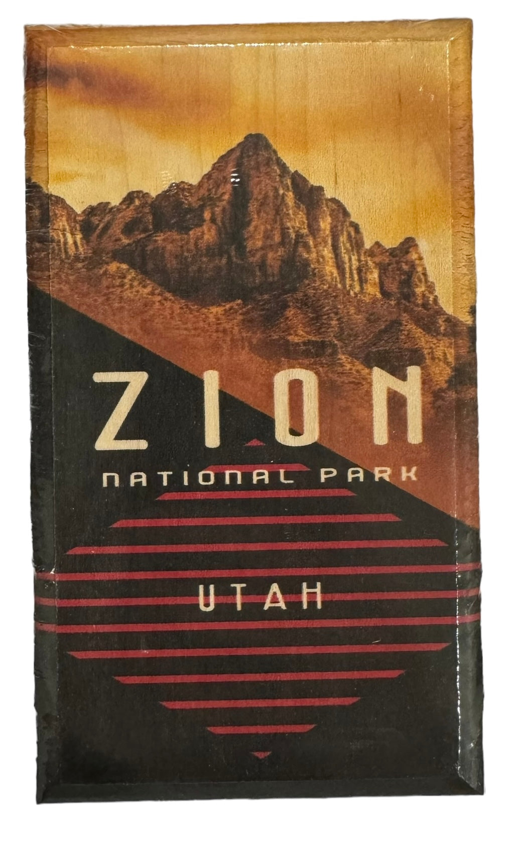 Zion Octagon Small Wood Sign