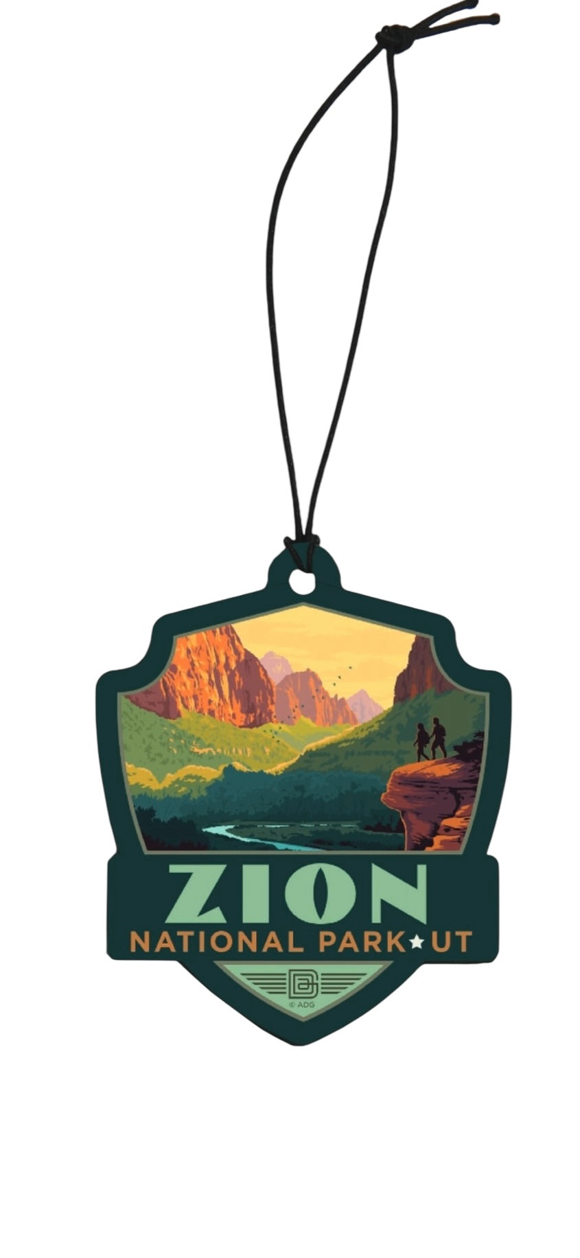 Zion Wood Ornament