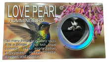 Love Pearl Hummingbird Necklace