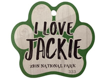 Paw Print "J" Names