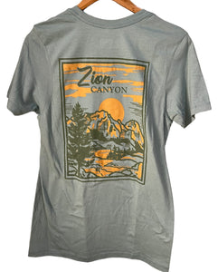 Tri Color Sunset Zion Shirt