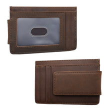 Zion Leather Wallet Magnet Clip