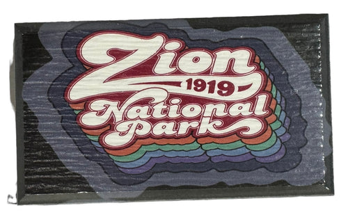 Zion Mania Small Faux Sign