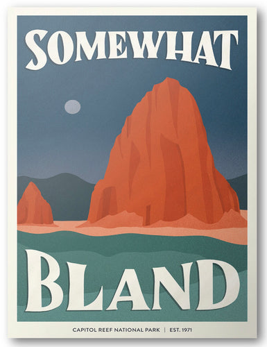Subpar Capitol Reef Postcard