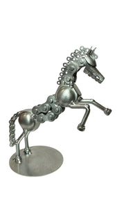 Rearing Horse Metal Art