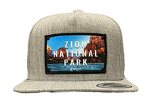 Zion Blue Patch Hat Large Patch