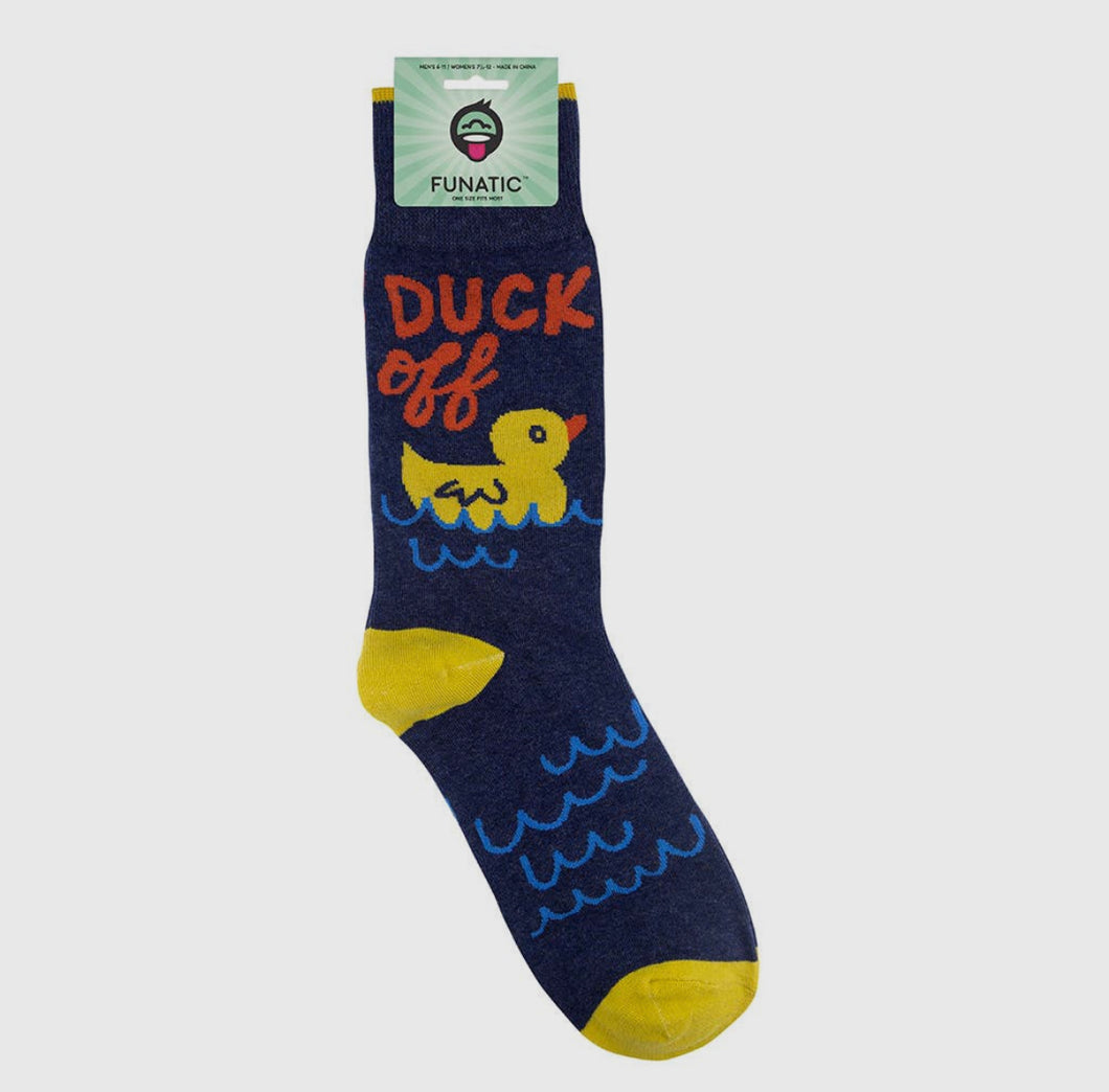 Duck Off Crew Socks
