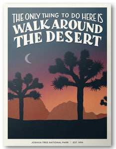 Subpar Joshua Tree Postcard