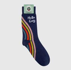 Hella Gay Crew Socks
