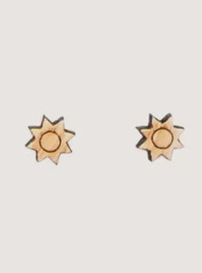 Sun Bamboo Earrings