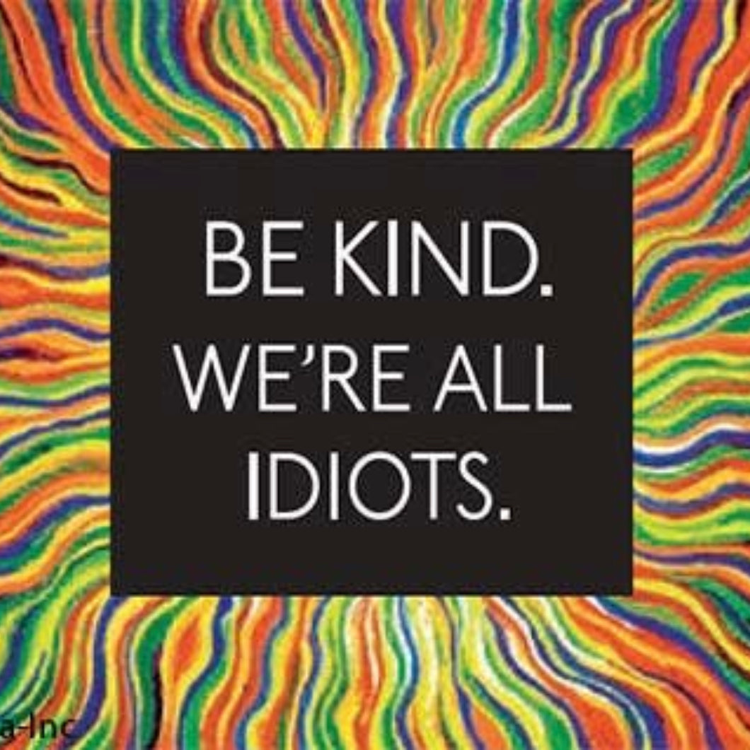 Be Kind We're All Idiots - Magnet