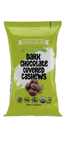 Dark Chocolate Covered Cashews