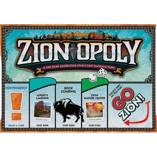 Zion National Park-opoly Board Game