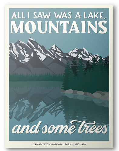 Subpar Grand Teton Sticker