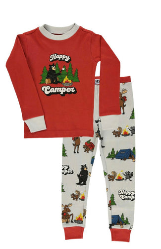 Happy Camper Kid PJ Set