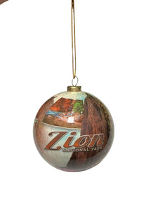 Zion Stamped Ornament