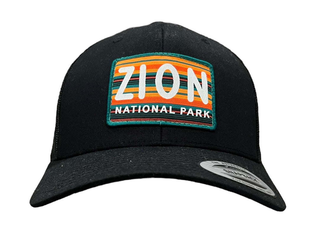 Zion Lines Rectangle Hat