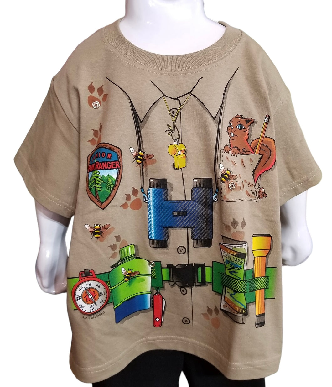 Park Ranger Snap-on Youth T-Shirt