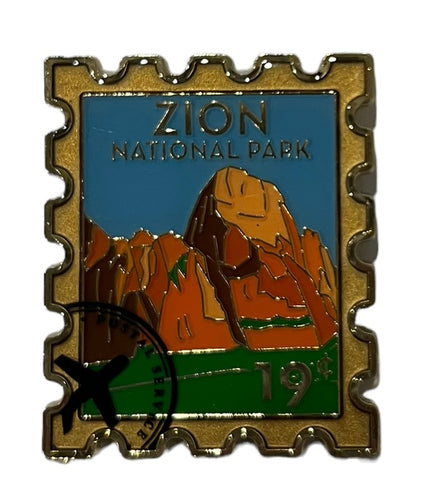 Zion Scenic Stamp Magnet
