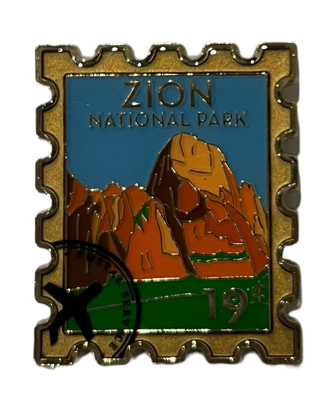 Zion Scenic Stamp Magnet