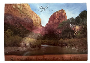 Zion Angels Landing Postcard